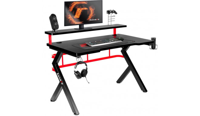 Computer Desk - Huzaro Hero 5.0 Black/red