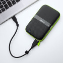 External Hard Drive - Silicon Power Armor A60 4000 GB Black, Green