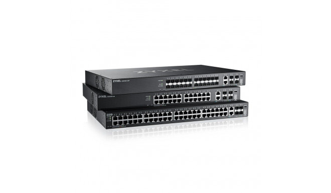 Managed Switch - Zyxel Xgs2220-30, Black