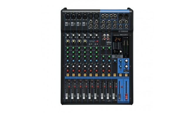 Audio Mixer - Yamaha MG12XU 12 Channels 24 Bit Digital Processing