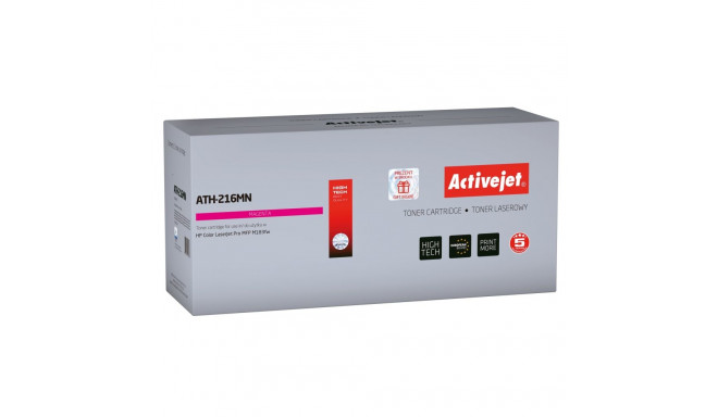 Toner Cartridge - Activejet ATH-216MN 850 pages Laser Printing Red