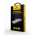 USB Hub - Gembird A-cm-combo3-03 Type-c 3-in-1 Multiport Adapter Hub H