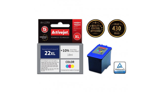 Ink Cartridge - HP 22xl 18ml