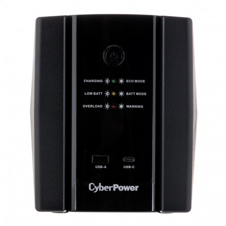 UPS Device - CyberPower UT1500EG-FR 900W Line-Interactive UPS with AVR, 4 Outlets, USB-A/C