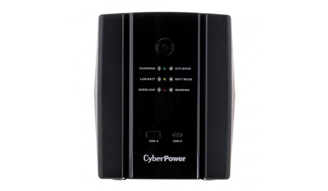 Uninterruptible Power Supply - CyberPower UT1500EG-FR 900W Line-Interactive UPS with AVR, 4 AC Outle