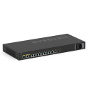 Managed Switch - NETGEAR M4250-10G2F L2/L3 Gigabit Ethernet PoE Black