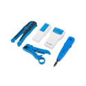 Cable Crimper Tool Set - Lanberg NT-0302 RJ-45/RJ-11 Multicolour