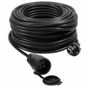 Extension Cable - Vertex Pzo50m 50m 3x2.5mm Black