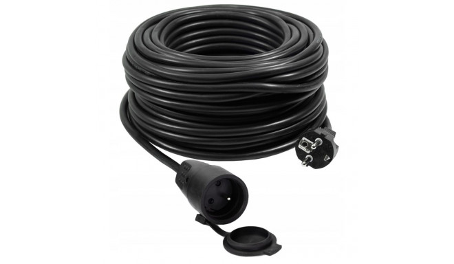 Power Extension Cord - VERTEX PZO50M 50m 3x2.5mm² Black