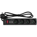 Power Strip - Eaton Protection Strip 4 FR Black