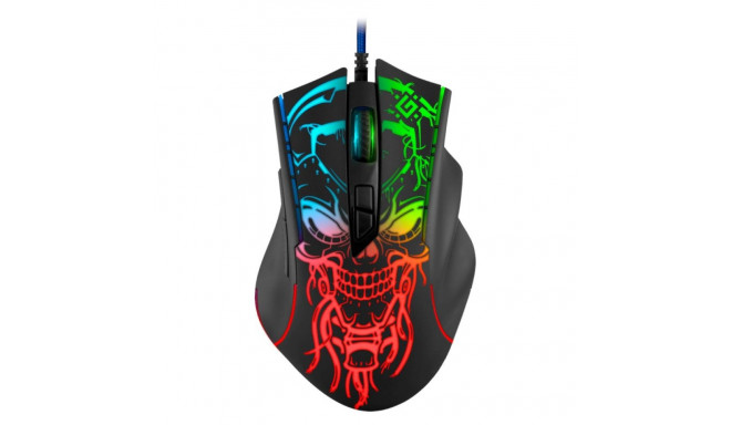 Gaming Mouse - Defender GM-928 Bulletstorm 7200 DPI Black