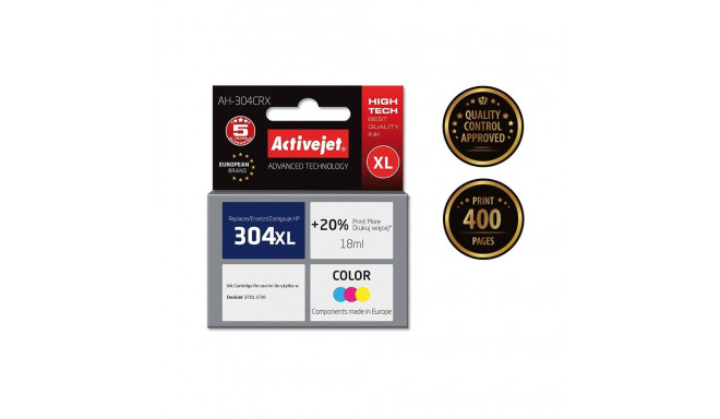 Ink Cartridge - Activejet AH-304CRX 18ml 400 pages Color