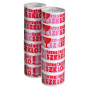 Adhesive Tape - Caution Glass 12 pcs.