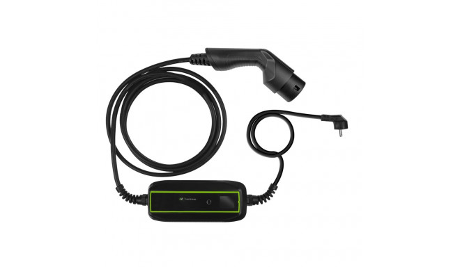 Charging station - Green Cell EV16 LCD Screen (Black)