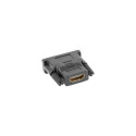 Cable Adapter - Lanberg AD-0010-BK HDMI DVI-D Black