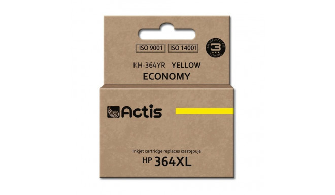 Ink Cartridge - Actis KH-364YR - Replacement HP 364XL CB325EE; Standard; 12 ml; Yellow