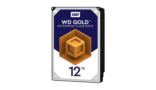 Internal Hard Drive - Western Digital Gold 12 TB 7200 RPM 256 MB 3.5" Serial ATA III