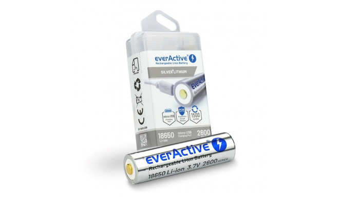 Battery - Everactive 18650 2600mah Micro USB