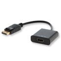 DisplayPort Adapter - Savio CL-55 - 0.2 m HDMI Type A (Standard) Black