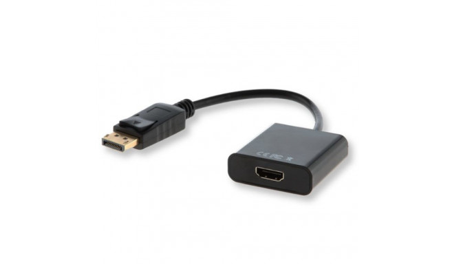 DisplayPort Adapter - Savio CL-55 - 0.2 m HDMI Type A (Standard) Black