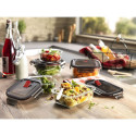 Food Container - Zwilling 39506-006-0 Square "Box" 1.1 L Black, Transparent 1 pc