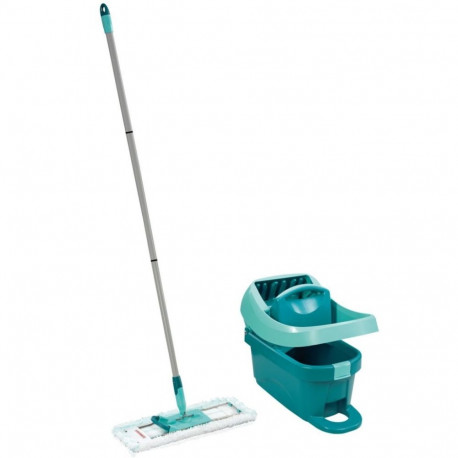 Cleaning Mop - Leifheit Profi Mop XL with 140 cm Handle & 8L Bucket on Wheels
