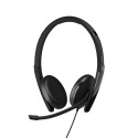 Headphones - EPOS Adapt 165T USB II Wired With Bow Black