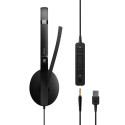 Headphones - EPOS Adapt 165T USB II Wired With Bow Black