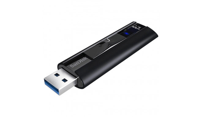 USB flash drive - SanDisk Extreme Pro 128 GB USB A Type 3.2 Gen 1 Black