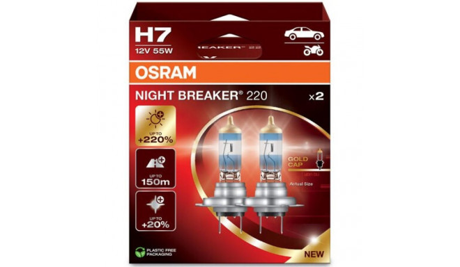 Car Headlight Bulb - Osram Night Breaker 220 H7 2 pcs