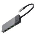 USB Hub - GC Connect 7W1 (3XUSB 3.1, HDMI 4K 60Hz, USB-C PD 85W, MicroSD/SD)