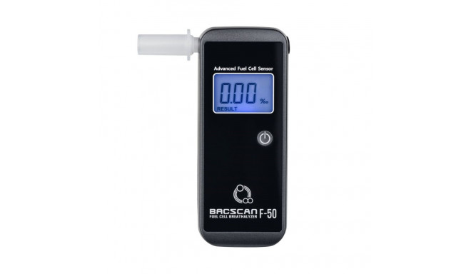 Alcohol Meter - Bacscan F-50 0-4% Black