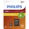 Philips micro SDHC 8GB Class 10 UHS 1 FM08MP45B/10