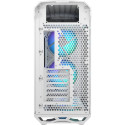 Fractal Design arvutikorpus Torrent RGB TG Clear Tint, valge