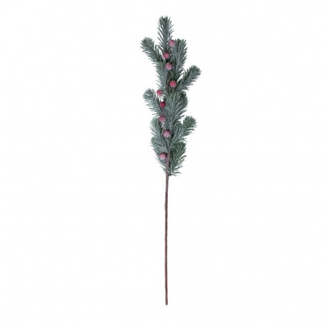 Artificial branch GREENLAND H55cm, red berries