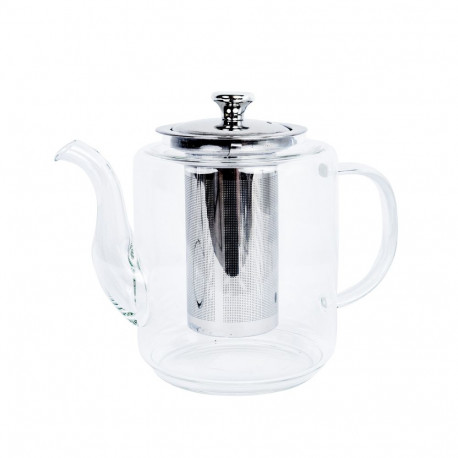 Teapot MANON 1,2L with a sieve, silver