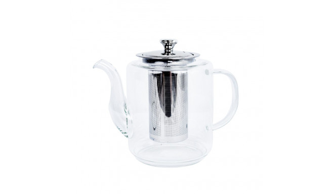 Teapot MANON 1,2L with a sieve, silver