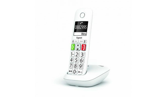 Gigaset E290 Analog/DECT telephone Caller ID White