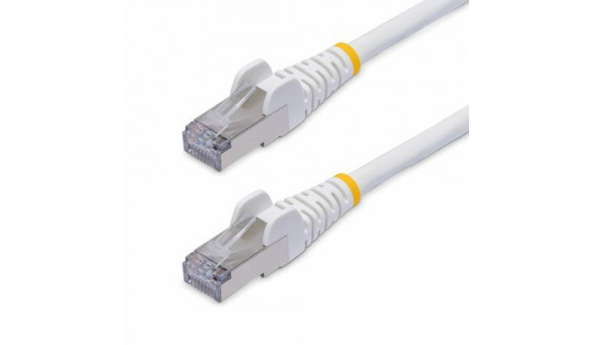 StarTech.com 1m White CAT8 Ethernet Cable, Snagless RJ45, 25G/40G, 2000MHz, 100W PoE++, S/FTP, 26AWG