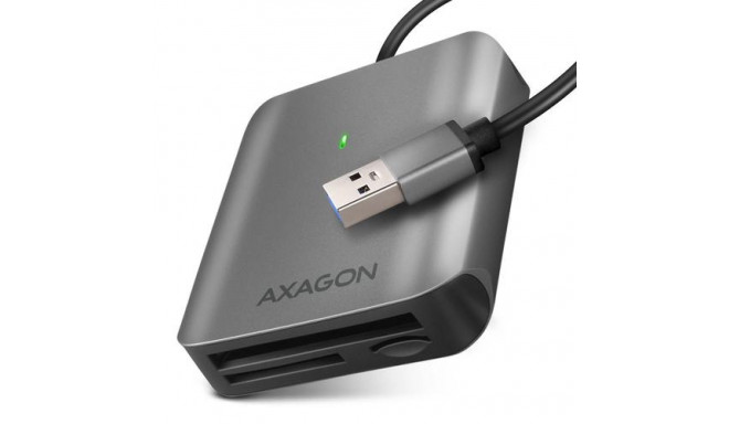 Axagon CRE-S3 External USB-A 3.2 Gen 1 3-slot &amp; lun SD/microSD/CF card reader USB 3.2 Gen 1 