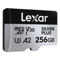 Lexar Professional SILVER PLUS 256 GB MicroSDXC UHS-I Class 3