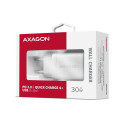 Axagon ACU-PD30W wall charger 1x QC3.0/AFC/FCP/PD type-C 30W white Mobile phone, Smartphone, Smartwa