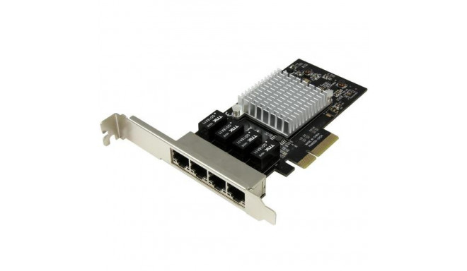 StarTech.com 4-Port Gigabit Ethernet Network Card - PCI Express, Intel I350 NIC