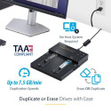 StarTech.com Standalone M.2 SATA &amp; M.2 NVMe Duplicator and Eraser - HDD/SSD Cloner/Wiper for