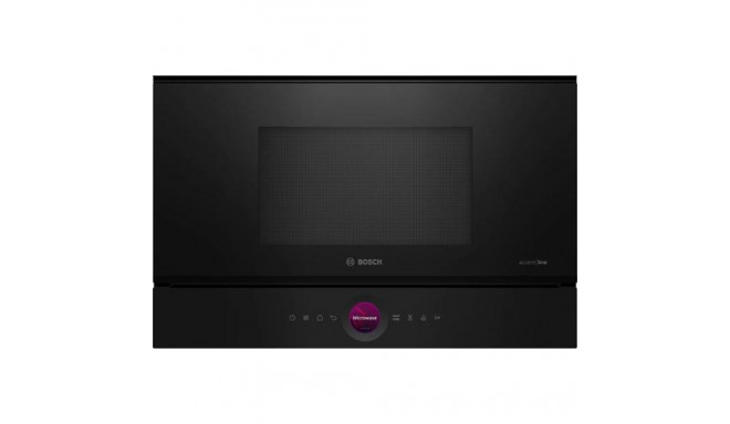 Bosch Serie 8 BFR9221B1 microwave Black Solo microwave Built-in 21 L 900 W