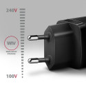 Axagon ACU-PD20 wall charger 1x QC3.0/AFC/FCP/PD type-C, 20W, black Mobile phone, Smartphone, Smartw