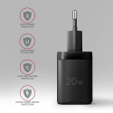 Axagon ACU-PD20 wall charger 1x QC3.0/AFC/FCP/PD type-C, 20W, black Mobile phone, Smartphone, Smartw