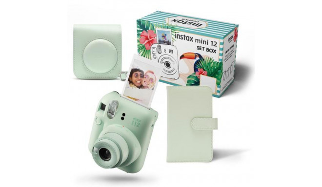 Fujifilm Instax Mini 12 Set Box 86 x 54 mm Green