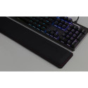 HyperX HX-WR wrist rest Gel, Memory foam, Rubber Black