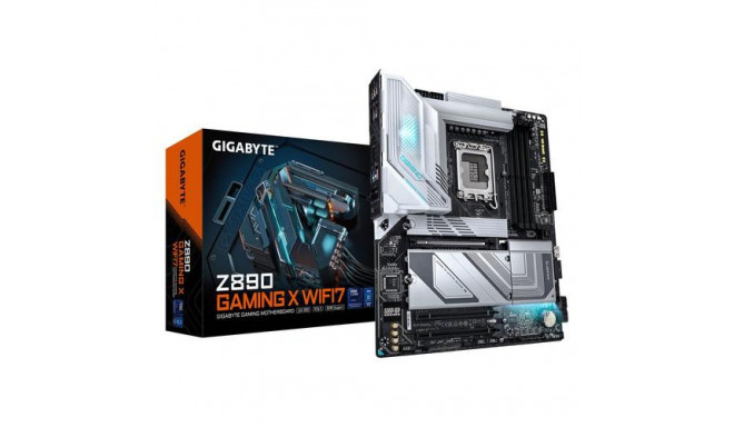 GIGABYTE Z890 GAMING X WIFI7 Motherboard - Supports Intel Core Ultra (Series 2) CPUs, 16+1+2 phases 